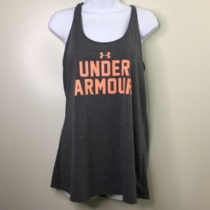 Gray Under Armour Tank Top | size large